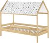 Kinderbett Hausbett 90x200 Massivholz Einzelbett V-60. 58-09 Rollrost inkl. Bild 3
