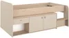 Vente-unique - LUNOBI Bett Holz, Platte Beige - B 203 cm x H 90 cm x L 110 cm Bild 2