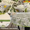 ANRO Tischdecke abwaschbar Tischtuch Baumwolle Polyester wasserabweisend (Einzelstück 1-tlg), Schmutzabweisend Garten Grün Rund 100cm Bild 3