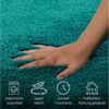 OTTO home Badematte Kaarin, Höhe 30 mm, rutschhemmend beschichtet, schnell trocknend, Polyester, rechteckig, Badteppich, getuftet, flauschig, hochflor, große Farbauswahl Bild 3