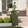 vidaXL Pflanzgefäß Olivgrün 40x80x80 cm Stahl 860776 Bild 3
