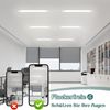 ZMH Deckenleuchte LED Feuchtraumleuchte 90CM -Deckenlampe Led Röhre 24W 3000LM Kellerlampe IP65 Wasserfest 5000K Werkstattlampe Wannenleuchte Feuchtraumlampe für Wohnzimer Büro Küche Garage Bild 5