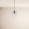 s.luce Orb Cluster Mehrfach-Pendelleuchte 7-flammig 7x20cm Klar, Weiß Bild 5