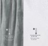 Betz Luxus Flanell Kuscheldecke Wohndecke XXL Verona Sherpa Größe 150x200 cm Farbe Silber Bild 3