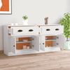 vidaXL Sideboards 2 Stk. Weiß Holzwerkstoff 3185263 Bild 3