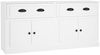 vidaXL Sideboards 2 Stk. Weiß Holzwerkstoff 3185263 Bild 2
