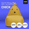 LUMALAND 'Animal Line Chicken' Kindersitzsack, indoor & outdoor, Polyester senfgelb, 200 l Bild 2