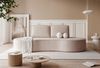 Sofa Designersofa ARLET 3-Sitzer in Stoff Riviera Beige Bild 3