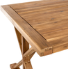 Gartentisch CALABRITTO 90 cm 180 cm Akazienholz Braun Bild 5