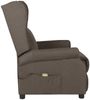 vidaXL Massagesessel Braun Stoff 348520 Bild 3