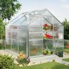Vitavia Gewächshaus "Calypso 4400", aluminium eloxiert, 4,4 m²,4 mm HKP Bild 4