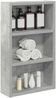 vidaXL Badezimmer-Wandschrank Betongrau 30 x 10 x 50 cm Holzwerkstoff 889314 Bild 3