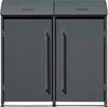 Westmann Metall Mülltonnenbox Moderna 2 | 2x240 L Bild 2
