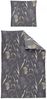 Irisette Feinbiber Bettwäsche Koala 135x200 Gräser Wiesenblumen grau 8425-11 Bild 4