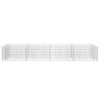 vidaXL Gabionen-Hochbeet Stahl 360×90×50 cm 142555 Bild 4