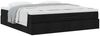 vidaXL Ottoman-Bett mit Matratze Schwarz 160x200 cm Stoff 3311122 Bild 5