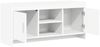 vidaXL TV-Schränk 102 x 33 x 47 cm Weiß Holzwerkstoff 8011163 Bild 3