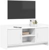 vidaXL TV-Schränk 102 x 33 x 47 cm Weiß Holzwerkstoff 8011163 Bild 2