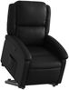 vidaXL Relaxsessel mit Aufstehhilfe Schwarz Kunstleder 3204226 Bild 3