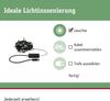 Plug & Shine LED Lichterkette Yuna RGB 5m IP44 3W Schwarz Bild 2