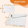 sleepling Kinderbettdecke Bettwaren-Set, Set inkl. Decke (100x135 cm) und Kissen (40x60 cm) Bild 3
