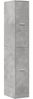 vidaXL Apothekerschrank Betongrau 30x41x174,5 cm Holzwerkstoff 3309630 Bild 4