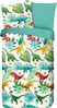 good morning Renforcé Kids Bettwäsche 2 teilig Bettbezug 135x200 cm Kopfkissenbezug 80x80 cm Dinos 6808.99.08 Multi Bild 5