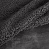 Wohndecke TEDY Teddy-Fleece kuschelige Sofadecke Sesselschoner Extra weich stahl 150x200 cm stahl Bild 4