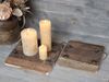 Grimaud Altes Tablett mit Henkel Untersetzer 30x30cm Chic Antique 41055300 Bild 2