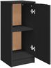 vidaXL Sideboards 2 Stk. Schwarz 30x30x70 cm Holzwerkstoff 811136 Bild 5