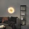 ZMH LED Wandlampe Innen Wandleuchte - Weiß Modern Design Wandlampe 7W Warmweiß 3000K Wandleuchte für Wohnzimmer Schlafzimmer Küche Treppenhaus Flur Wandbeleuchtung Bild 4