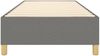 vidaXL Polsterbett, Stoff, Dunkelgrau, 100x200 cm, Natur Bild 5