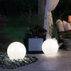 LED Solarleuchte, Kugel, weiß, D 30 cm Bild 5