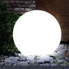 LED Solarleuchte, Kugel, weiß, D 30 cm Bild 4