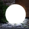 LED Solarleuchte, Kugel, weiß, D 30 cm Bild 4