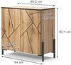 Kommode Hatto Eiche 84 x 80.1 cm Vicco Bild 3