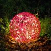 LED-3D-Kugel "Galax Fun", Fuchsia, Alu, 30 cm Bild 1
