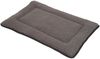 Spetebo Hundematte Plüsch Haustiermatte waschbar 60x40 cm, Polyester, grau Hundebett mit rutschfester Unterseite Bild 2