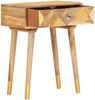 vidaXL Nachttisch 43×30×58 cm Massivholz Mango [285857] Bild 2