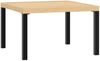 vidaXL Garten-Couchtisch Schwarz 65x65x40 cm Aluminium 4008573 Bild 2