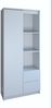 ibonto BÜCHERREGAL MATTWEISS mit viel Stauraum (H 180 x T 35 x B 80 cm) Bild 5