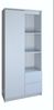 ibonto BÜCHERREGAL MATTWEISS mit viel Stauraum (H 180 x T 35 x B 80 cm) Bild 4