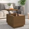 vidaXL Couchtisch Honigbraun 40x50x35 cm Massivholz Kiefer 813413 Bild 3