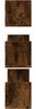 vidaXL Wandregale 3 Stk. Räuchereiche 80x18x18 cm Holzwerkstoff 853294 Bild 5