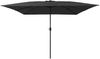 Garten-Sonnenschirm, Terrassenschirm Anthrazit 295 x 295 x 245 cm Bild 2