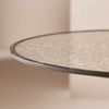 Signature 'MAFRA' Beistelltisch B60 cm Eiche und Glas - Helles Holz Bild 3