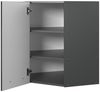 Eckhängeschrank Fame-Line Anthrazit Hochglanz 57 cm Vicco Bild 4
