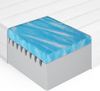 Ergonomische Gel Matratze H2/H3 -7 Zonen Matratze - Kaltschaummatratze mit integriertem Gel Topper - Versand als Rollmatratze 180x200 Bild 2