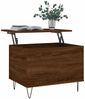 vidaXL Couchtisch Braun Eichen-Optik 60x44,5x45 cm Holzwerkstoff 830955 Bild 3