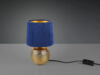 Tischleuchte Nachttischlampe Leuchte Lampe Sophia goldfarbig 1xE14 Höhe ca. 26 cm Bild 4